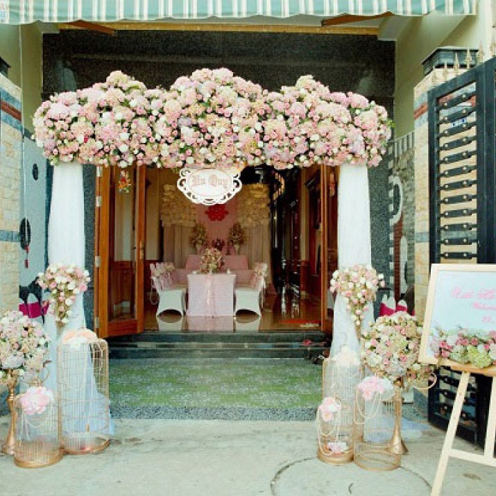 Cách Làm Cổng Hoa Đám Cưới Đơn Giản - Đẹp               
