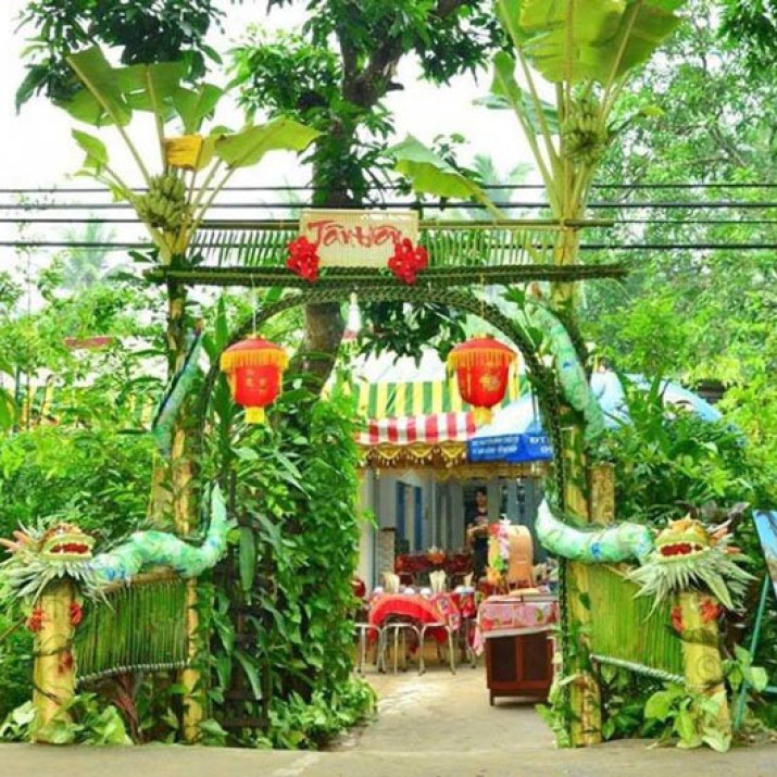 Mãn Nhãn Với Những Mẫu Cổng Đám Cưới Bằng Lá Dừa Đẹp Tuyệt                        