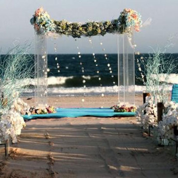 Cách Trang Trí Tiệc Cưới Ở Biển Đẹp - Lãng Mạn - Khó Quên!                  