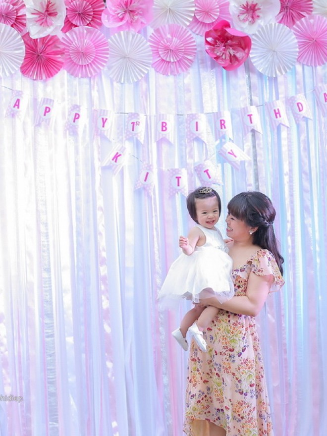 Tổ chức sinh nhật cho bé Kitty
