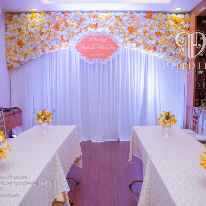 Dịch Vụ Trang Trí Cưới Tại Nhà Nào Phù Hợp Với Bạn ?                  