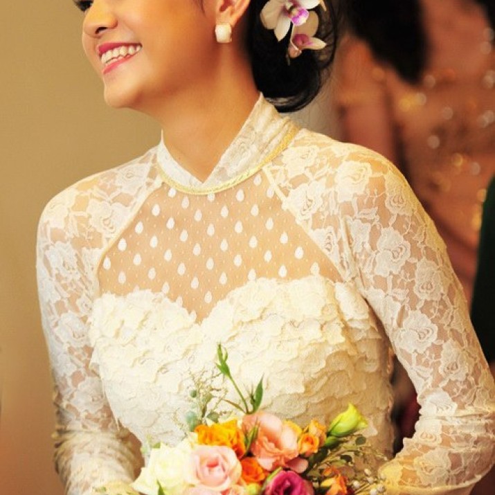 Váy Cưới Của Các Ngôi Sao Nổi Tiếng Showbiz Việt             