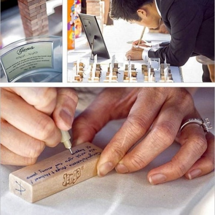 Những Ý Tưởng Sáng Tạo Sổ Kí Tên Cho Khách Mời Tham Dự Đám Cưới                      