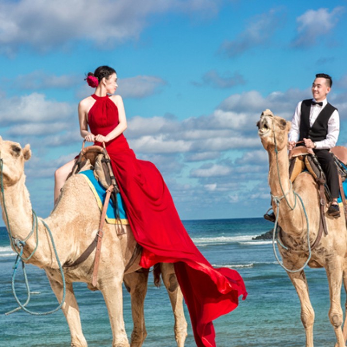 Cặp Đôi Đập Lợn Đất Tiết Kiệm Sang Bali Chụp Ảnh Cưới                      