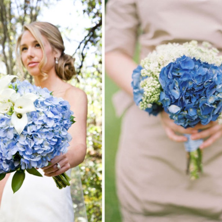 Hoa Cưới Màu Xanh Cho Một Đám Cưới Thêm Ngọt Ngào              