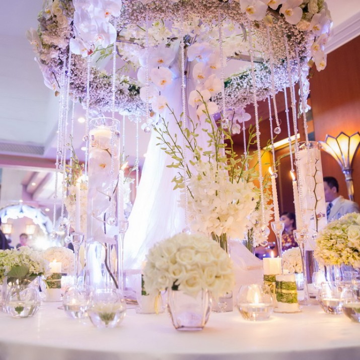 Hoa Để Bàn Ngày Cưới Mới Nhất Năm 2017            