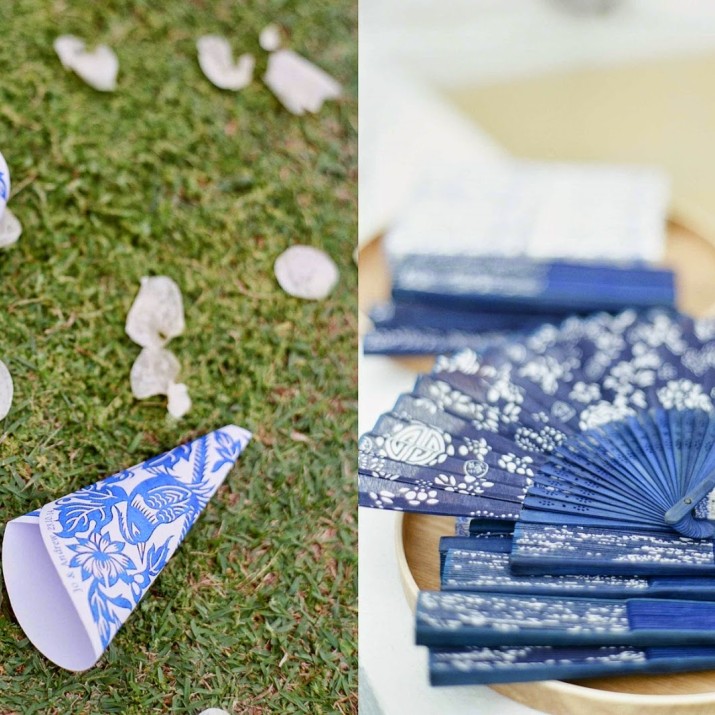 Bắt Mắt Với Cách Trang Trí Bàn Tiệc Cưới Tone Màu Xanh Cốm                