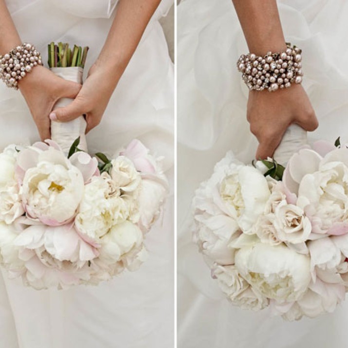 Lựa Chọn Hoa Mẫu Đơn Làm Nguyên Liệu Cho Bó Hoa Cưới               