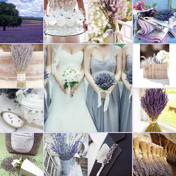 Tiệc Cưới Ngọt Ngào Với Hương Sắc Của Hoa Oải Hương                   