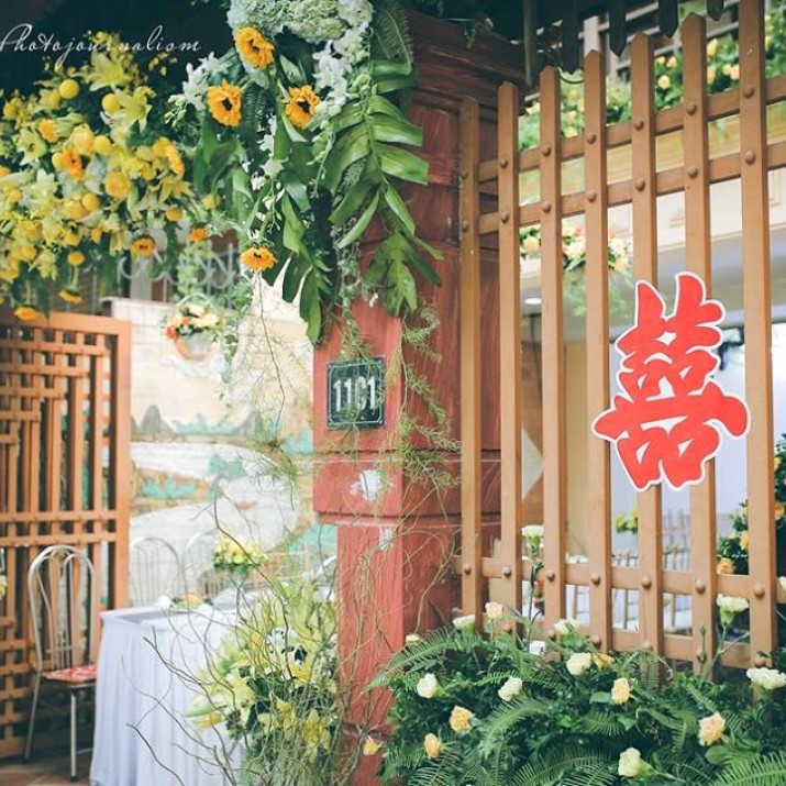 Trang Trí Phông Nền Đám Cưới Theo Tông Màu Phù Hợp Với Phong Thủy                 