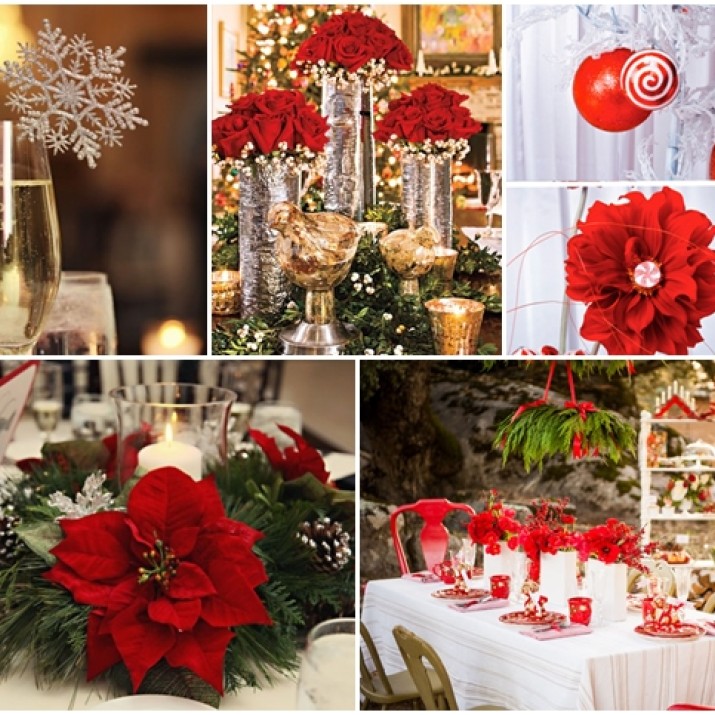 Trang Trí Không Gian Cưới Đậm Chất Giáng Sinh Và Tết Cuối Năm                