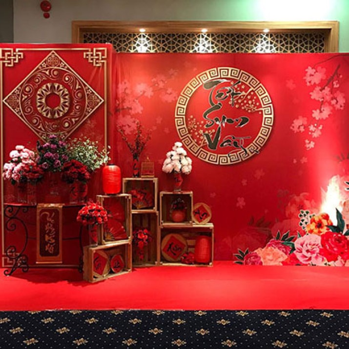 Công Ty Trang Trí Sân Khấu Tiệc Tất Niên Uy Tín - Chất Lượng               