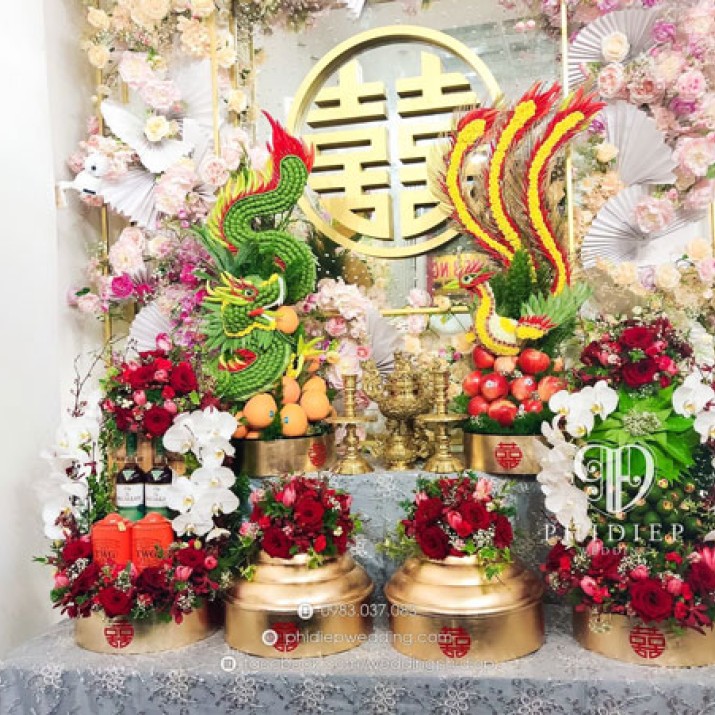 Hướng Dẫn Cô Dâu Tự Trang Trí Lễ Gia Tiên Ăn Hỏi               