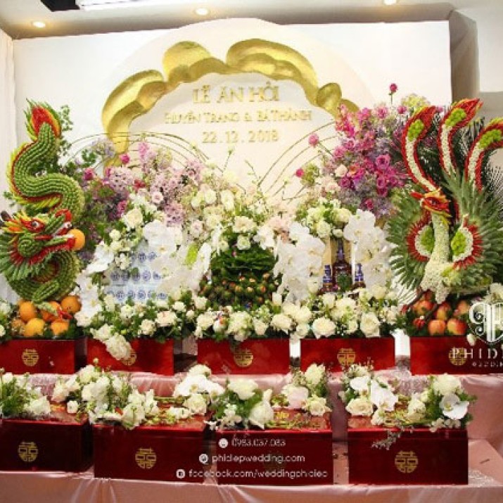 Lễ Ăn Hỏi 5 Tráp Gồm Những Gì? Ý Nghĩa Của 5 Mâm Quả Trong Ngày Cưới                     