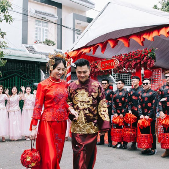 Đôi Nét Về Sính Lễ Và Mâm Quả Đám Cưới Người Hoa                   