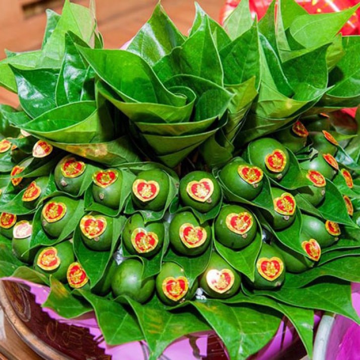 Theo Phong Tục Thì Mâm Trầu Cau Bao Nhiêu Trái?       