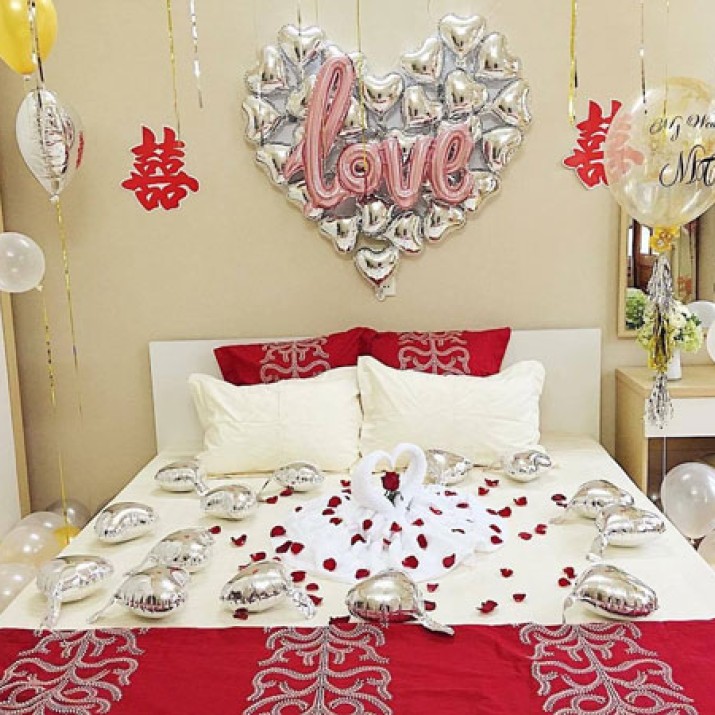 [Chia Sẻ] Các Mẫu Trang Trí Phòng Cưới Đẹp - Lãng Mạn               