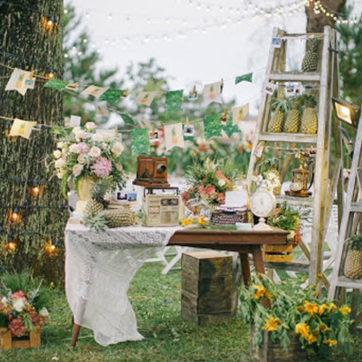 Bật Mí Bí Quyết Trang Trí Đám Cưới Ngoài Trời Đẹp Không Thể Bỏ Lỡ                        