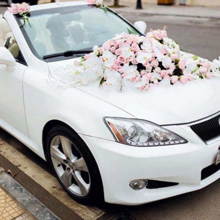 Top Những Mẫu Hoa Xe Cưới Đẹp - Lãng Mạn - Ấn Tượng!                 