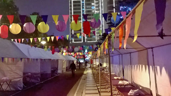 cho thuê nhà bạt hội chợ