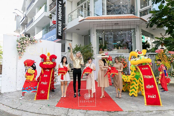 tổ chức lễ khai trương khánh thành