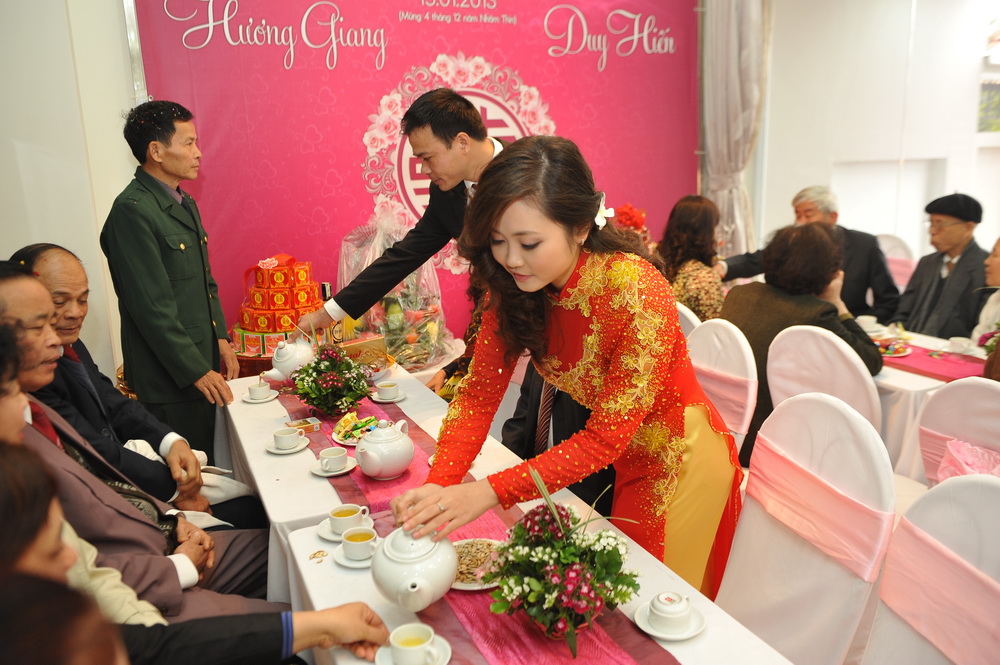 lễ ăn hỏi - thủ tục đám cưới nhà trai