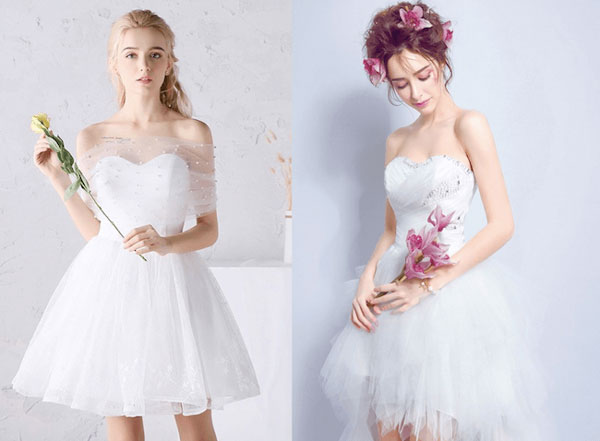 váy cưới công chúa giúp cô dâu đẹp tựa thiên thần