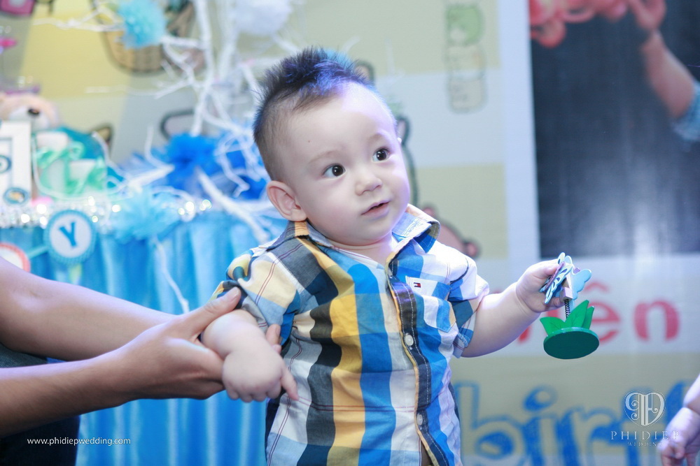 Chụp ảnh sinh nhật bé Thiên Bảo
