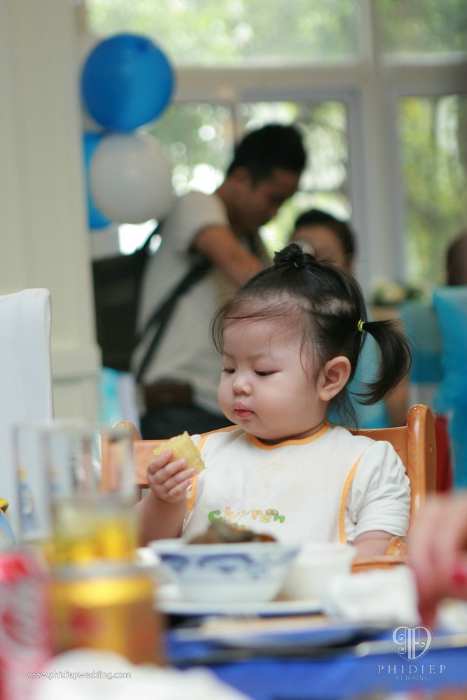 Chụp ảnh sinh nhật bé Thiên Bảo