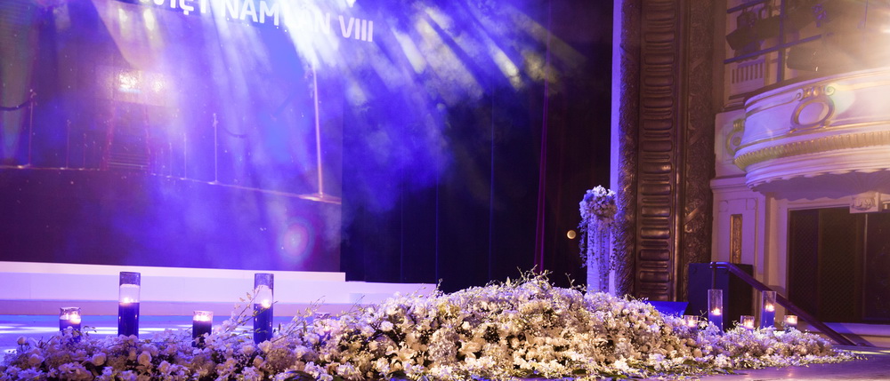 Trang trí hoa tươi sự kiện Vitas