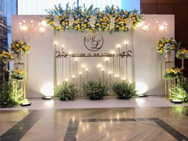 mẫu cổng hoa tươi đẹp