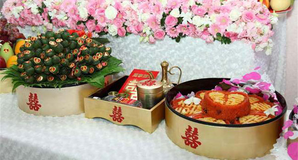 3 tráp ăn hỏi gồm những gì