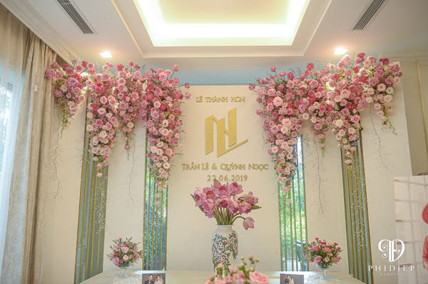 20 mẫu trang trí lễ ăn hỏi đẹp