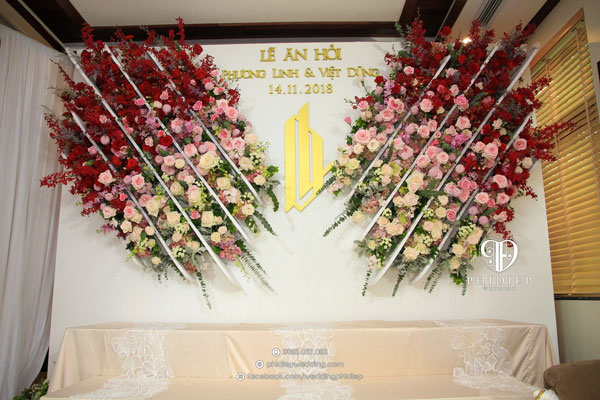 20 mẫu trang trí lễ ăn hỏi đẹp