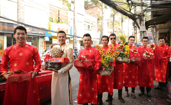 Thủ tục lễ ăn hỏi ở Hà Nội