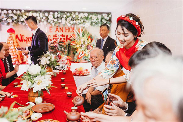 Quy trình nói chuyện của hai gia đình trong lễ ăn hỏi