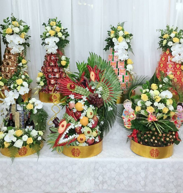 tráp ăn hỏi 7 lễ gồm những gì