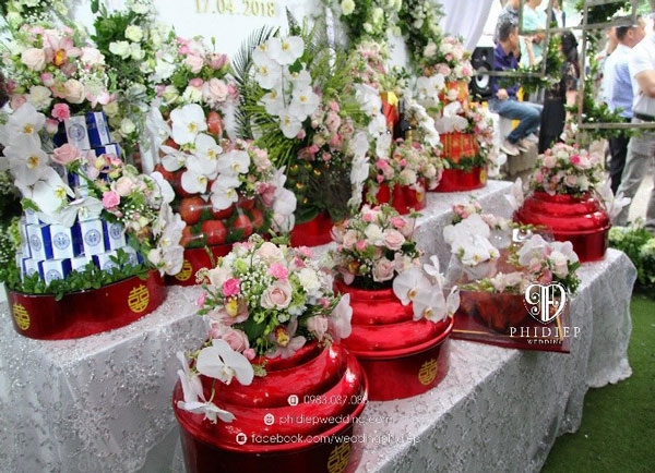 lễ ăn hỏi 5 tráp