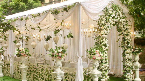 Trang trí đám cưới hiện đại