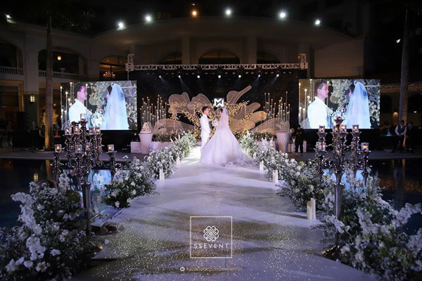 Cách trang trí tiệc cưới ngoài trời