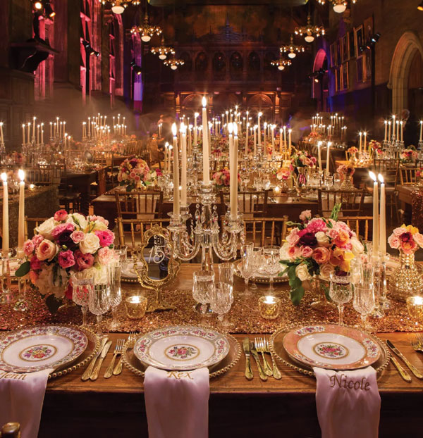 Phụ kiện trang trí tiệc cưới cơ bản